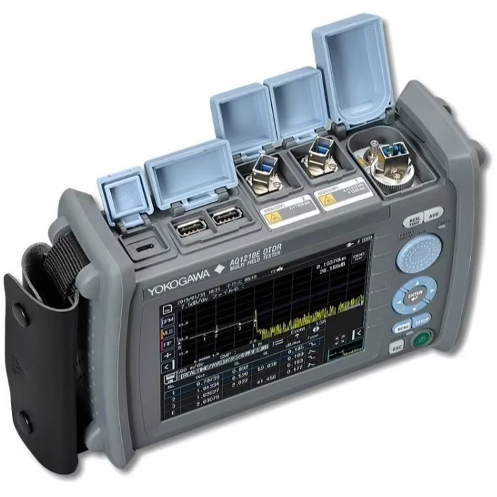 Новый и оригинальный тестер OTDR оптического рефлектометра во временной области серии Yokogawa AQ1210