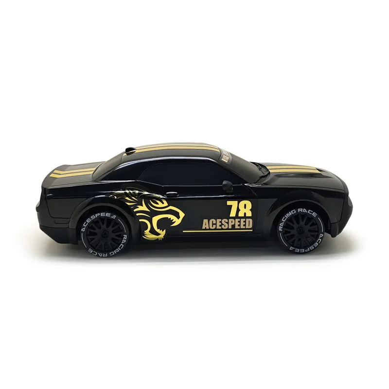 Fayee Professional Remote Control Car Dodge Hellcat Four-Wheel Drive Drift Sports Car 1:20 Gyroscope Car Toy Christmas Gift