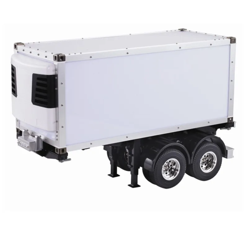 Toucan RC 20ft RC Reefer Semi Trailer Container for 1/14 DIY TAMIYAYA Tractor Truck Gift Toys