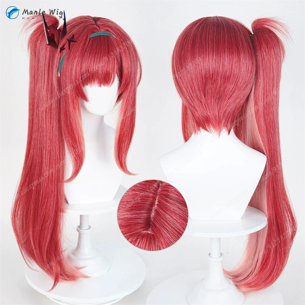 

Red Hood Rapi Косплей Парик 72 см Красный хвостик Парики Термостойкие синтетические волосы Хэллоуин Косплей Аниме Парик для женщин Ролевые игры