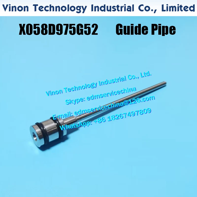 X058D975G52 edm Guide Pipe Upper M145 for RA,FA,FA-V machine DJ499A,DJ49900 Wire Stringing Tube Conduit X058-D975-G52