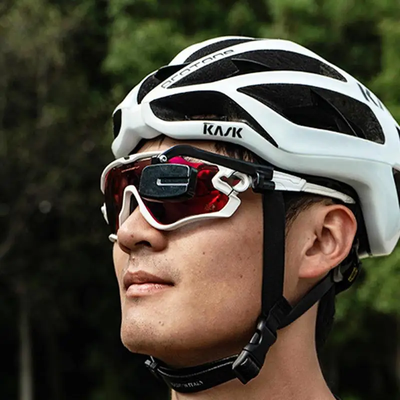 Bike Bicycle Cycling Riding Glasses Rear View Mirror 360 Rearview Adjustment Rear View Eyeglass Mount Helmet