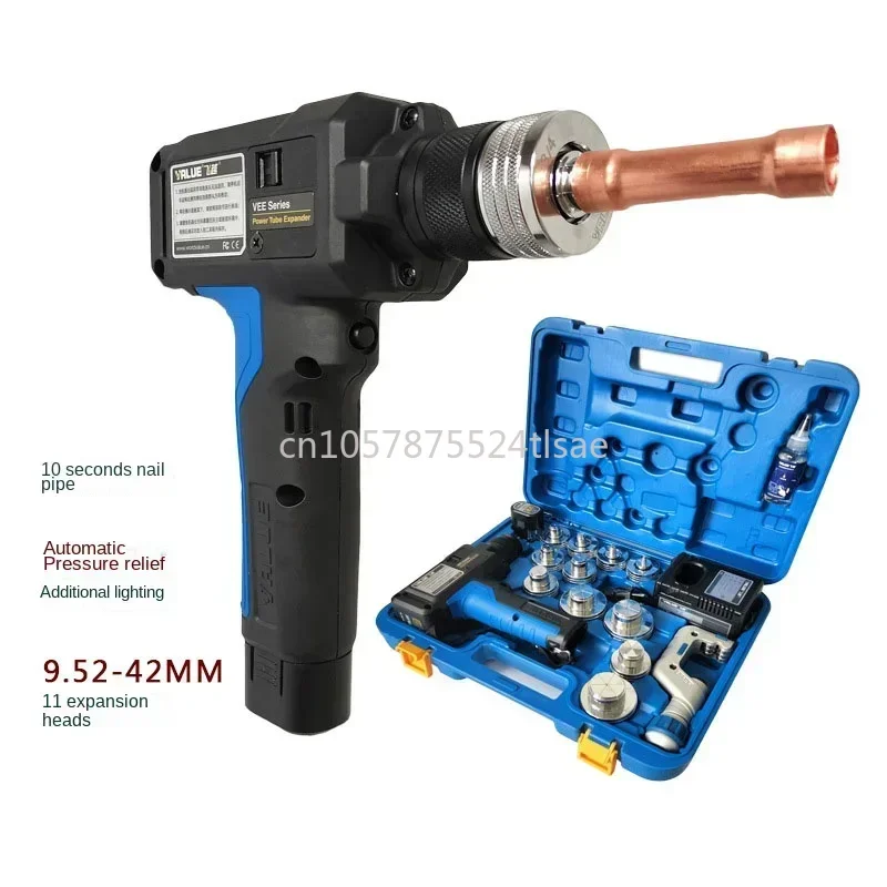 Fully Automatic Flare Expander  Electric Copper Tube Expander VEE-2 for Air Conditioner with Lithium Battery