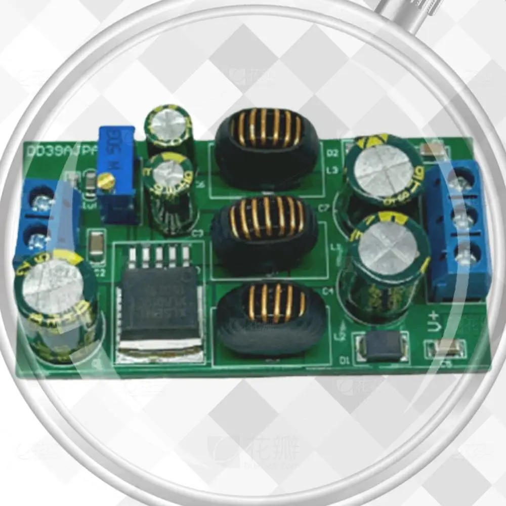 

Модуль повышающего/понижающего преобразователя DC-DC с максимальной мощностью 20 Вт, вход 3.6-30В, двойной выход (плюс/минус) для усилителя