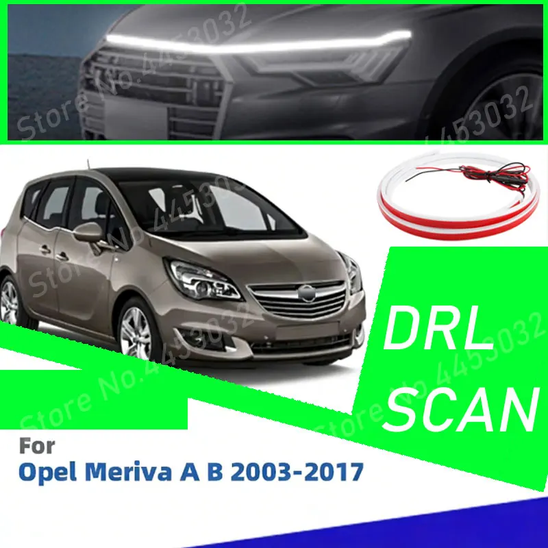 luz-de-capo-drl-nova-para-opel-meriva-a-b-2003-2017-2026-faixas-led-flexiveis-para-farois-de-boas-vindas