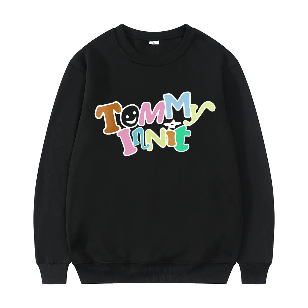 TommyInnit Merch Blue Cosplay Hoodie Dream Team SMP MCYT Pullover Merch Men Women Long Sleeve Crewneck Sweatshirt Tracksuit