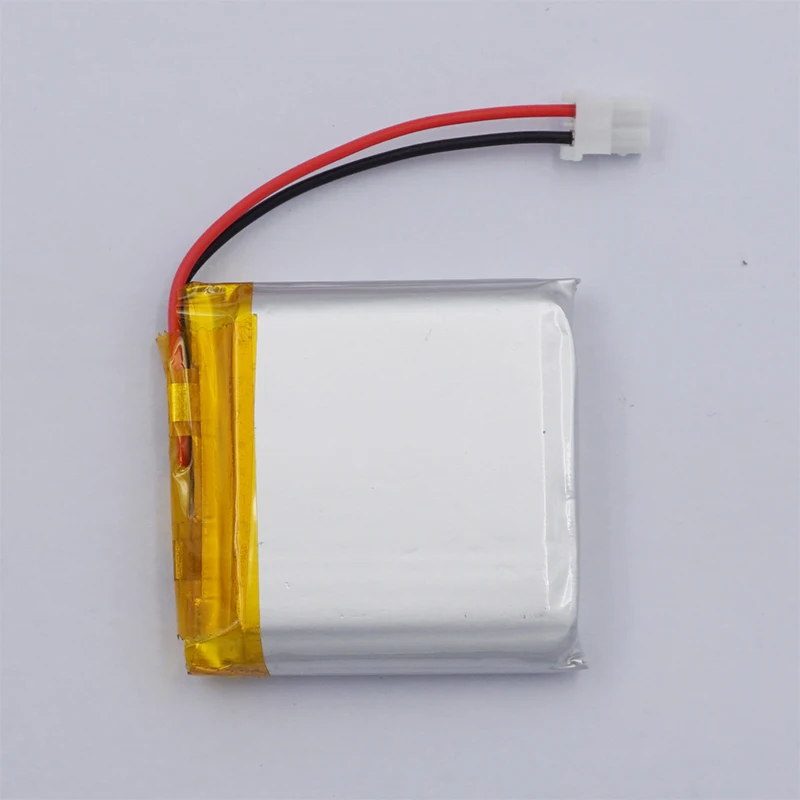 Batteria ricaricabile Li Lipo da 3,7 V 2000 mAh 7,4 Wh 104040   Spina JST 2 pin 5264 per fotocamera per auto GPS altoparlante Bluetooth Dashcam Tablet PC