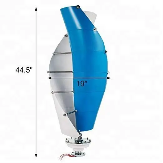 Off-grid Easy Installation High Efficiency Ac Permanent Magnet Generator Hybrid Solar Wind Power Generator System