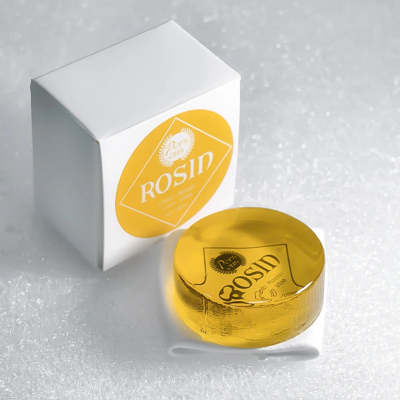 Professional Transparent Yellow Rosin Resin for Violin, Viola, Cello and Other Common Bowed String Instruments Accessories