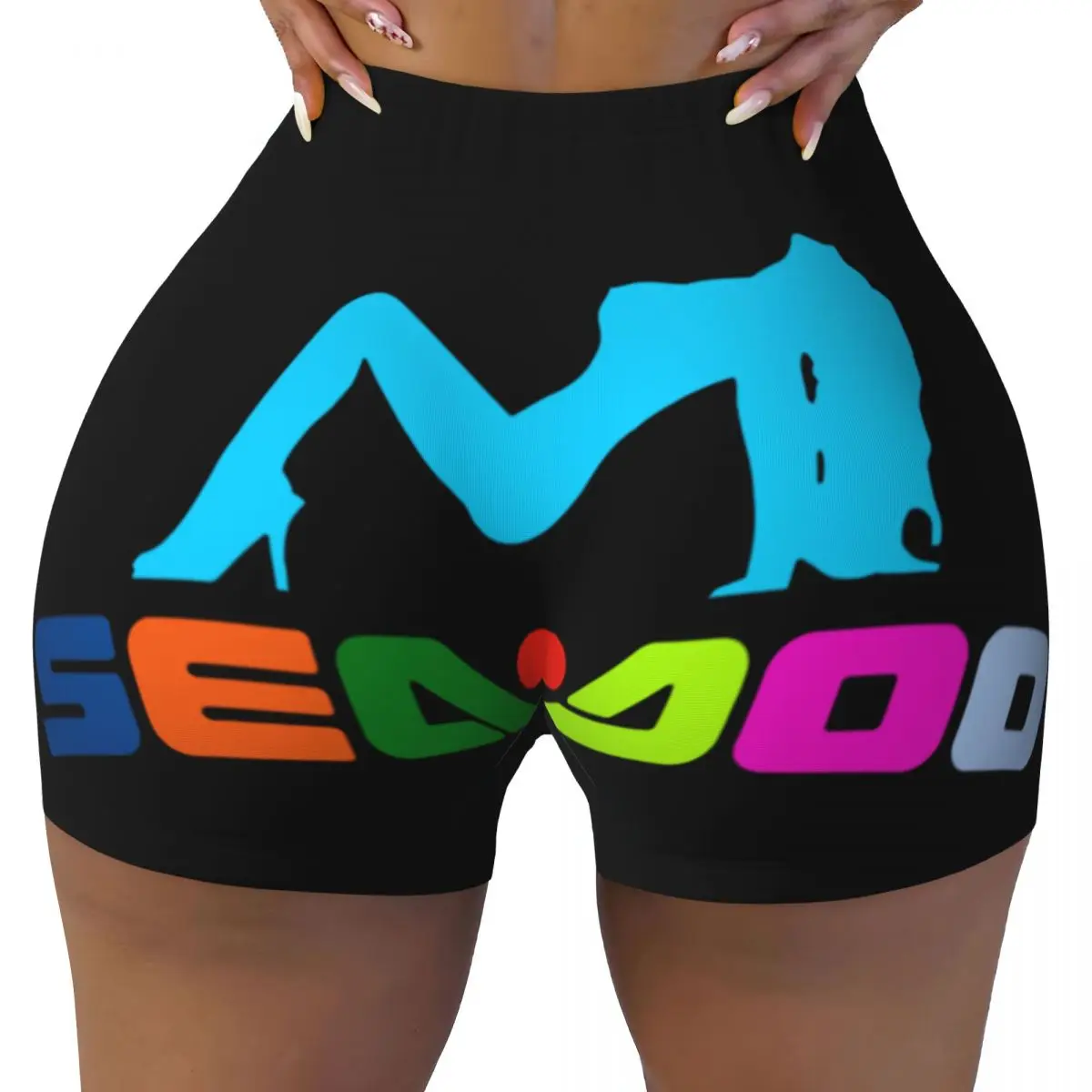 

Custom Sees Watercraft Pontoon Jetski Boats Doos Running Volleyball Workout Shorts Women Athletic Gym Yoga Shorts