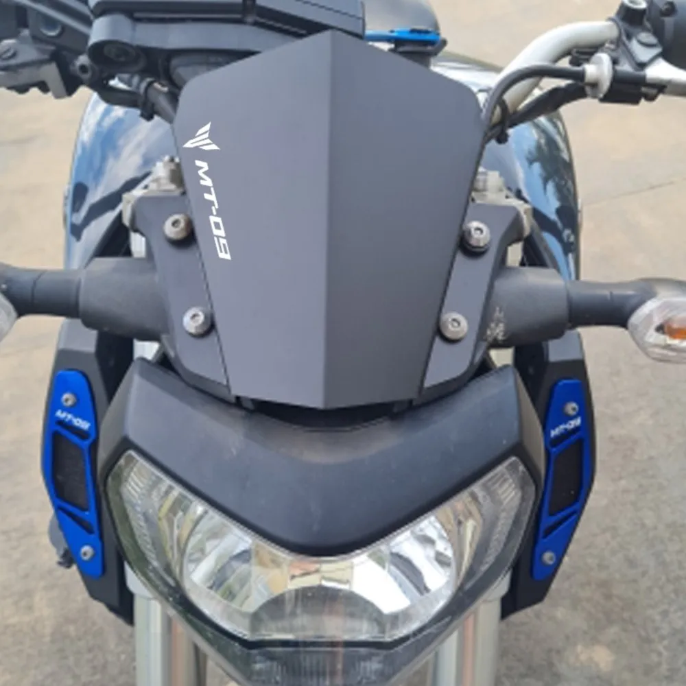 

Fit For YAMAHA MT-09 MT 09 2014 2015 2016 MT09 FZ09 FZ-09 Motorcycle Windshield Windscreen Wind Shield Kit Deflector Protector