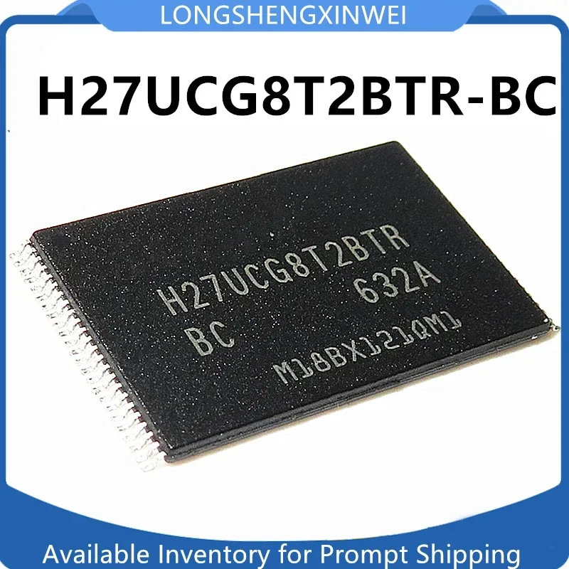 1PCS New H27UCG8T2BTR-BC H27UCG8T2BTR 8G Flash 8GB Memory Chip Chip TSSOP-48