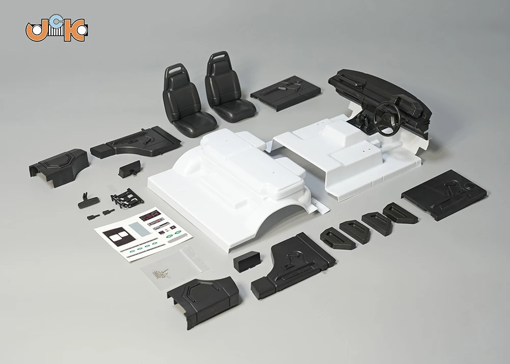 Jckmod 313mmホイールベース ディスカバリー5ドアシミュレーションカーシェル 1/10 RCリモコンカーSCX10 TRX-4改造に適用