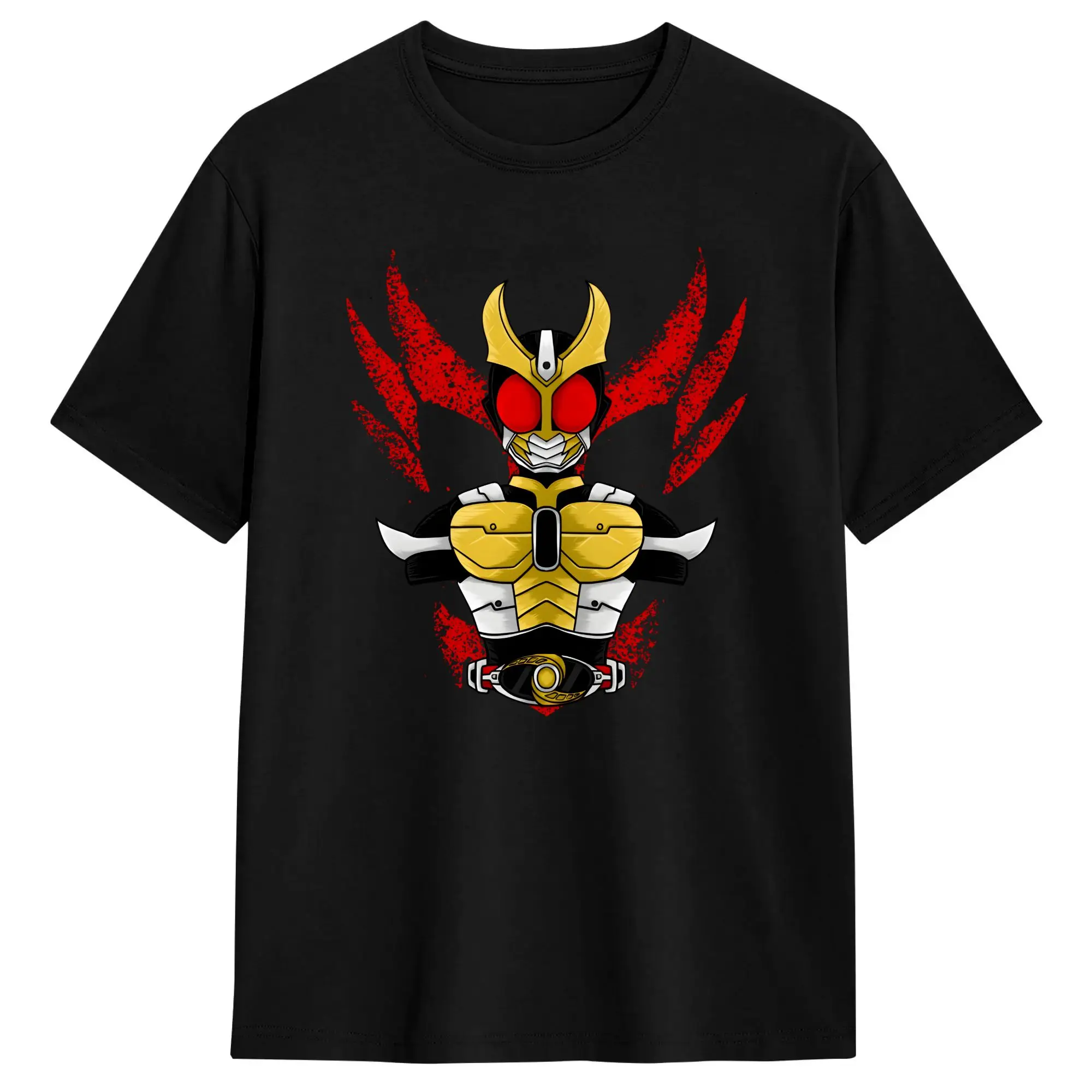 Men Kamen Riders T Shirts  Cotton Clothing Humorous Short Sleeve Round Neck Tee Shirt Plus Size T-Shirt