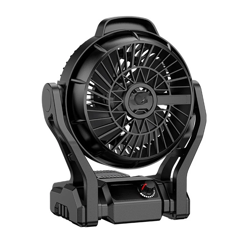 

Small fan lithium battery high power strong wind silent fan office outdoor fishing