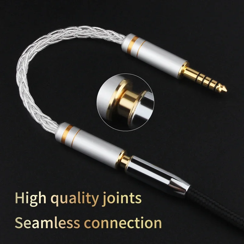 YYTCG HIFI Balance Audio Cable Male 2.5mm to 3.5mm 4.4mm Female Balanced Audio Conversion Cable Earphone Wire Line Adapter