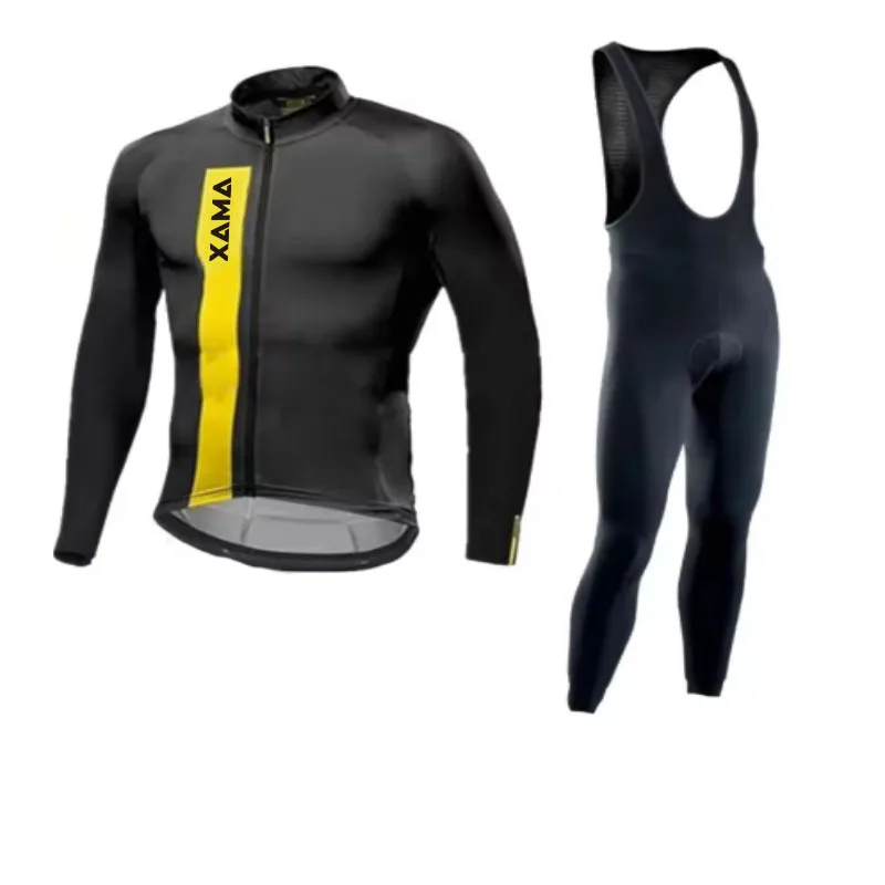 Ropa de ciclismo XAMA, ropa deportiva de ciclismo, ciclismo de carretera de verano de manga larga, camiseta de Ciclismo transpirable Maillot Ropa Ciclismo