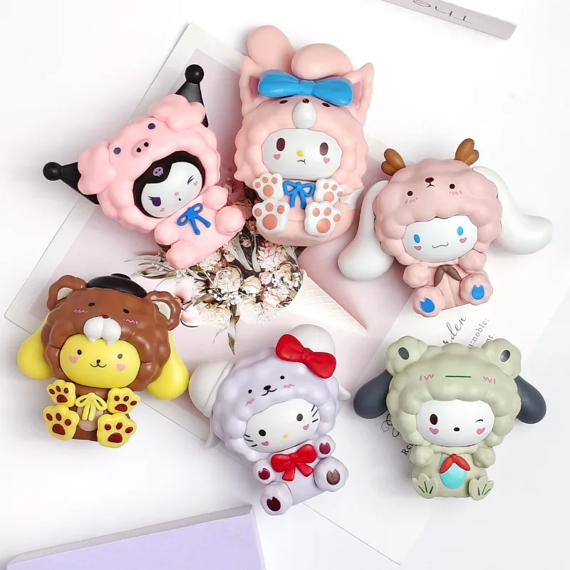 ميلودي كورومي سلسلة رأس الأغنام صندوق أعمى الشكل المد اللعب البيض الإعصار دمية لعبة زخرفة