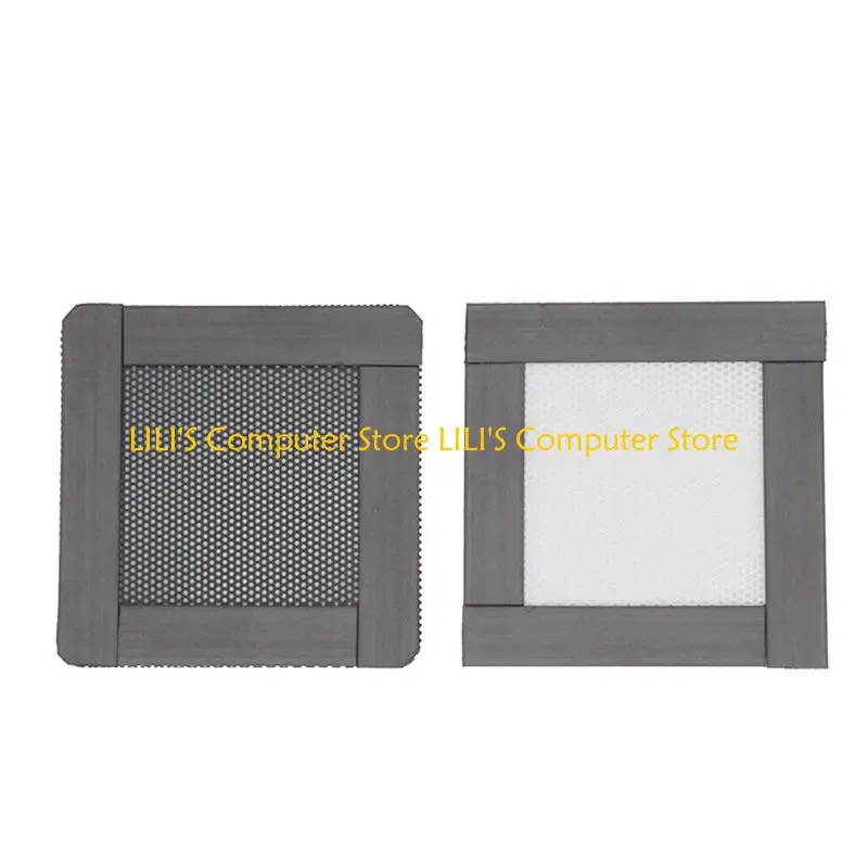 A52B PC مروحة الإطار الغبار شبكة برودة مرشحات الغبار غطاء PVC 50/12/14/9/8/7/6/5/4 سنتيمتر #5