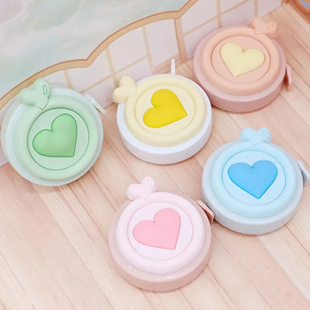 Мини-измерительная лента Macaron, индивидуальная мерка, три фото, измерения, измеритель канцелярских принадлежностей G4Y7