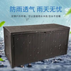 Outdoor Storage Cabinet Garden Toolbox Waterproof Courtyard Storage Box Balcony Miscellaneous Storage Box