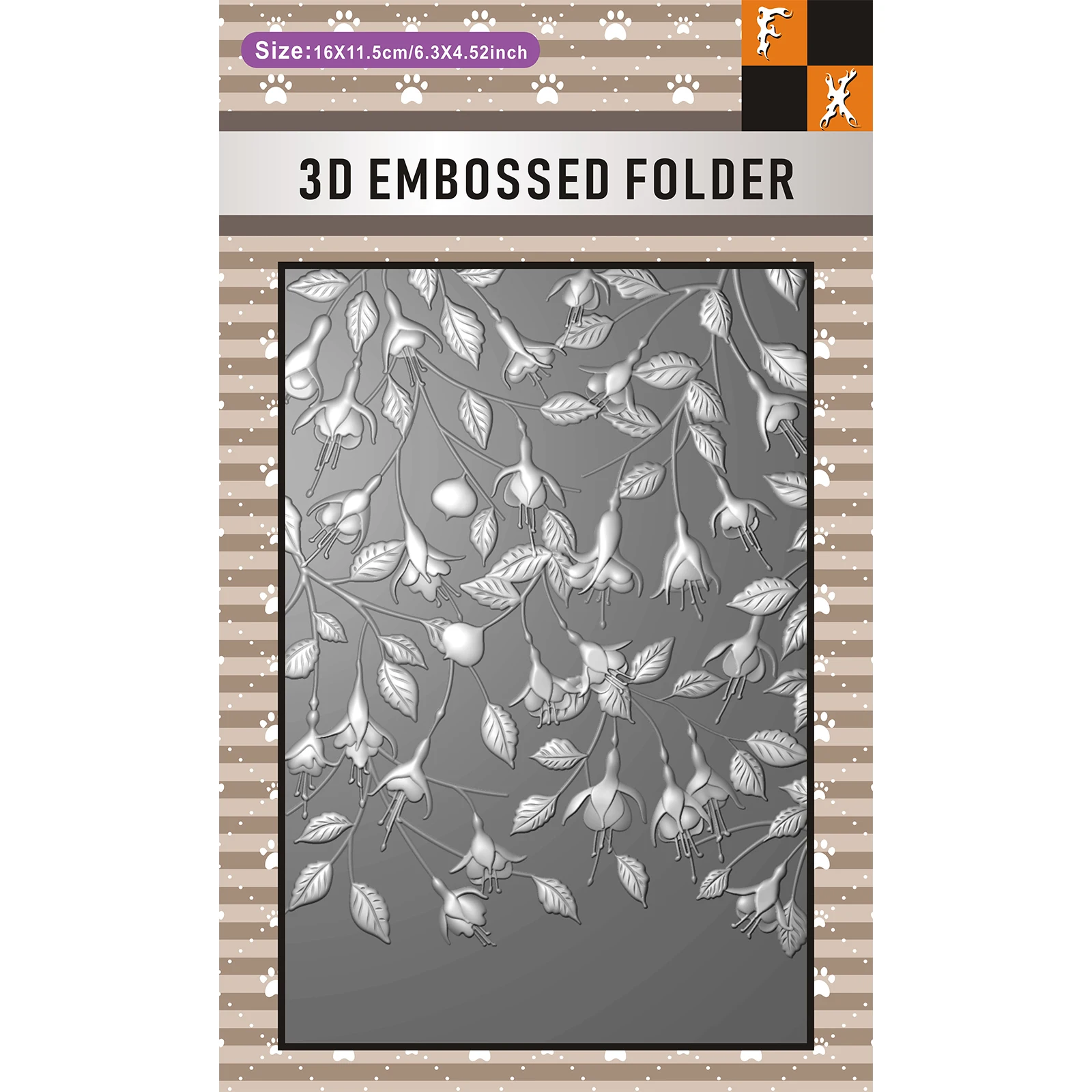 The best-selling 3D relief folder set of the 2025 new model is designed with a hanging flower theme, which can create complex te