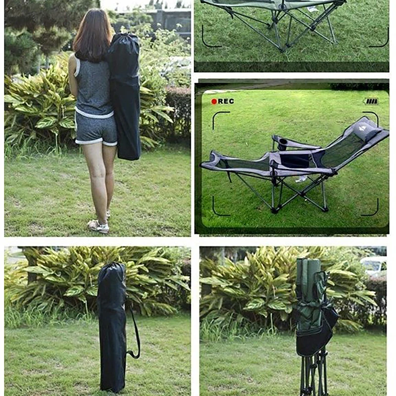 1pc Folding Chair Carrying Bag Camping Chair Portable Durable Replacement Cover Picnic  Storage Box Outdoor Gear