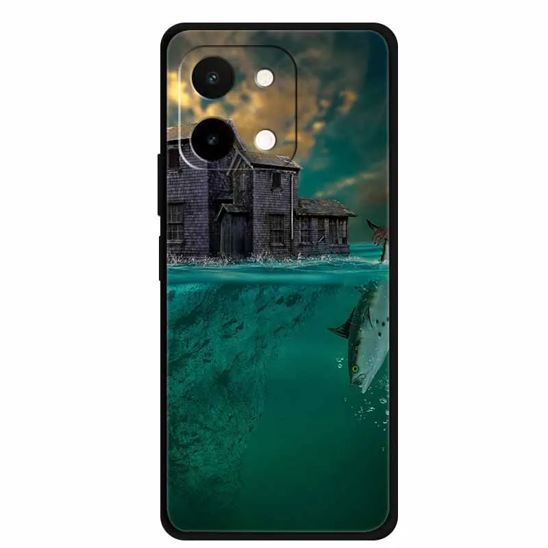 For OnePlus 13T Case Original Soft Silicone TPU Phone Cases Back Cover For OnePlus 13T 5G PKX110 Fashion 6.32