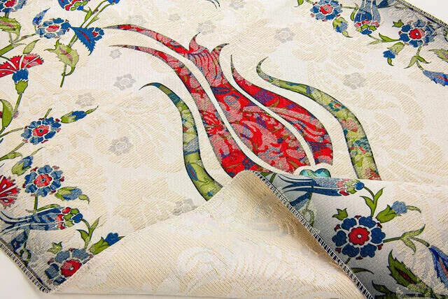 IQRAH Children's Prof-Tulip Patterned-Red Color