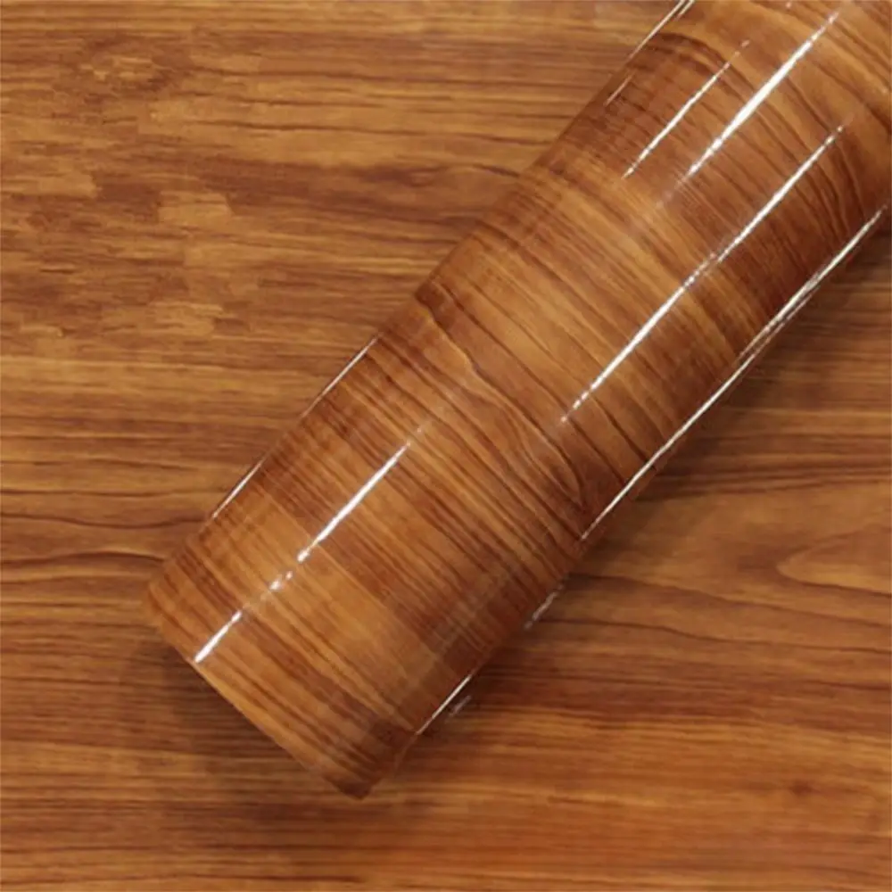Bubble Free Wood Grain Decal Stickers Self Adhesive Vintage Vehicle DIY Film High glossy/Matte Thickened Car Interior Vinyl Wrap - view 3