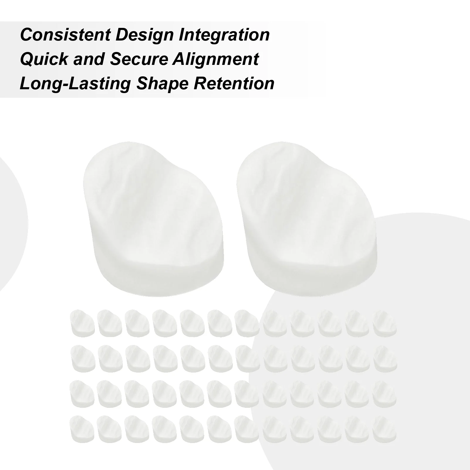 

Door Screw Plugs 50 Pieces Heavy Duty White Round Insert End Caps Screw Hole Frame Plugs Cover for Door Window Cabinets Fences