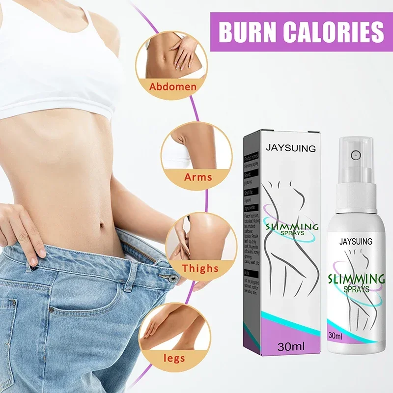 Fat Burning Liquid Spray Fat Burning Body Shaping Curves Firms Arms Thighs Belly Improves Elasticity Smooth Skin Slimming