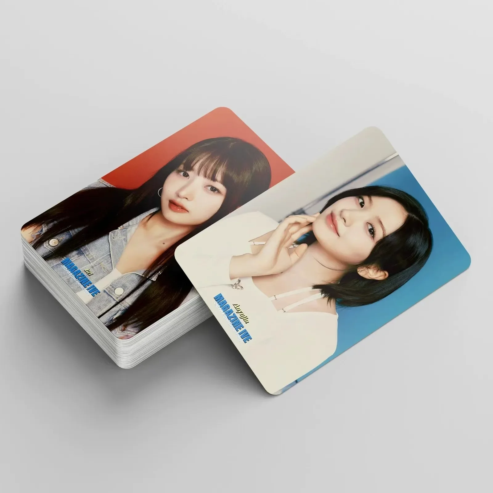 54pcs Kpop IVE Lomo Cards High quality Print Photocard Postcard Fashion Fans Gift