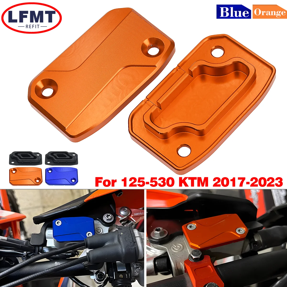 

Motorcycle CNC Front Brake Clutch Fluid Reservoir Cover Cap For KTM EXC EXCF SX SXF XC XCF XCW XCFW 125 150 250 300 350 450 500