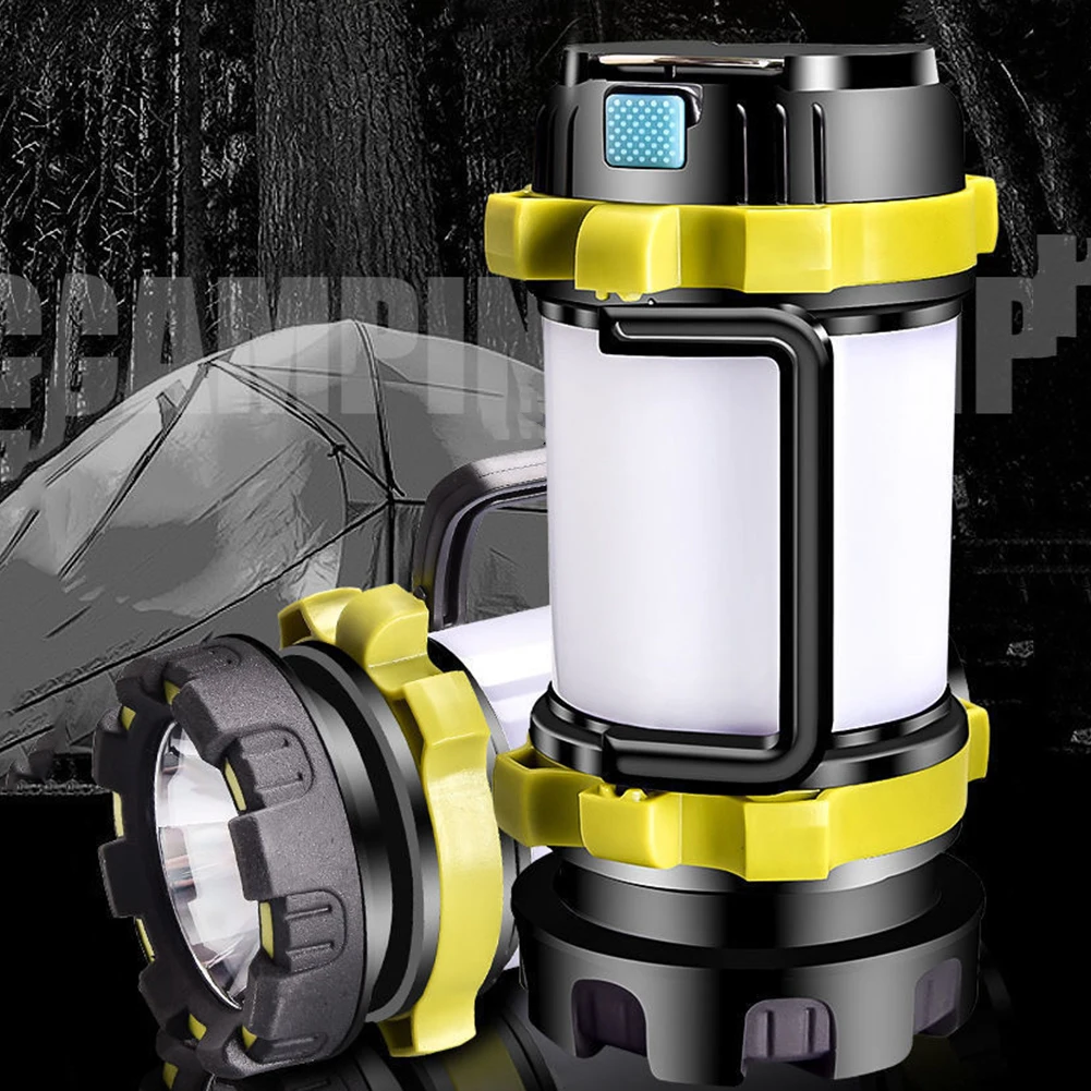 USB wiederaufladbare LED multifunktionale Notbeleuchtung Haus Outdoor tragbare Laternen Notfalllampe Laterne BBQ Camping Licht