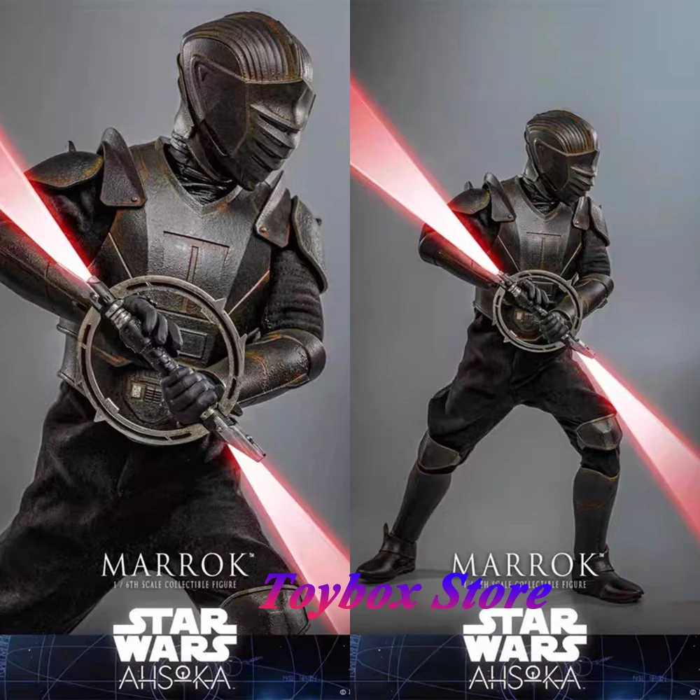 

Коллекционная фигурка HotToys HT TMS117 1/6 Маррок из фильма «Звездные войны: Асока», 12 дюймов, с досконально проработанным шлемом, модель для подарков