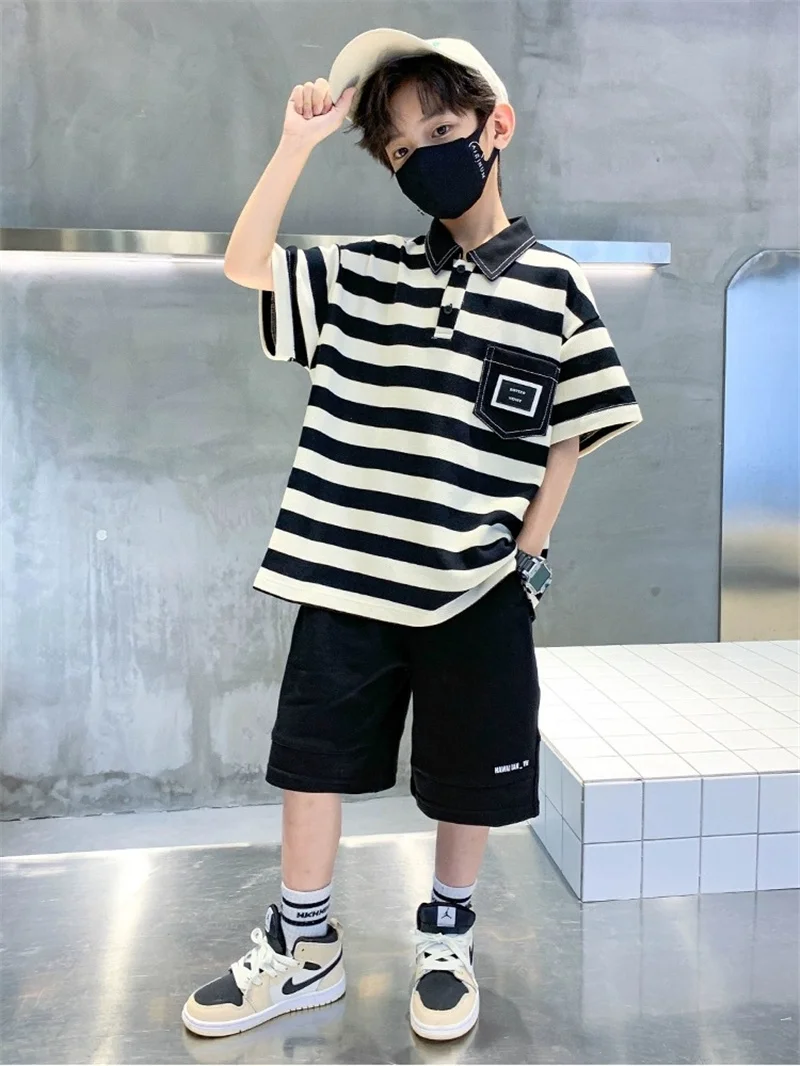 Boys Polo Shirt Set…