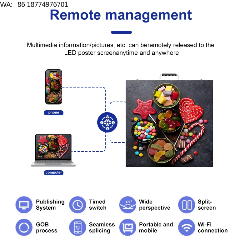 

500x500mm P3.91 Waterproof Sixe Video HD Rental Outdoor Led Display Screen LED Video Wall Panel Stage Led Display