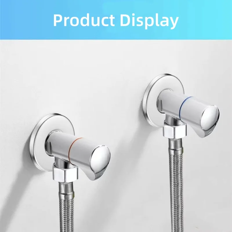 Black/Silver Angle Stainless Steel Faucet Kitchen Cold Hot Mixer Tap with Standard G1/2 Threaded for Bathroom Accessories