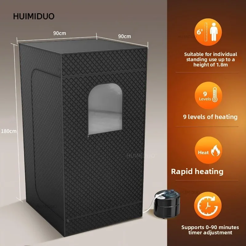 Steam Room Family Sauna Steam Box Folding Whole Body Professional Custom Waterproof Mobile Small Apartment Beauty Salon