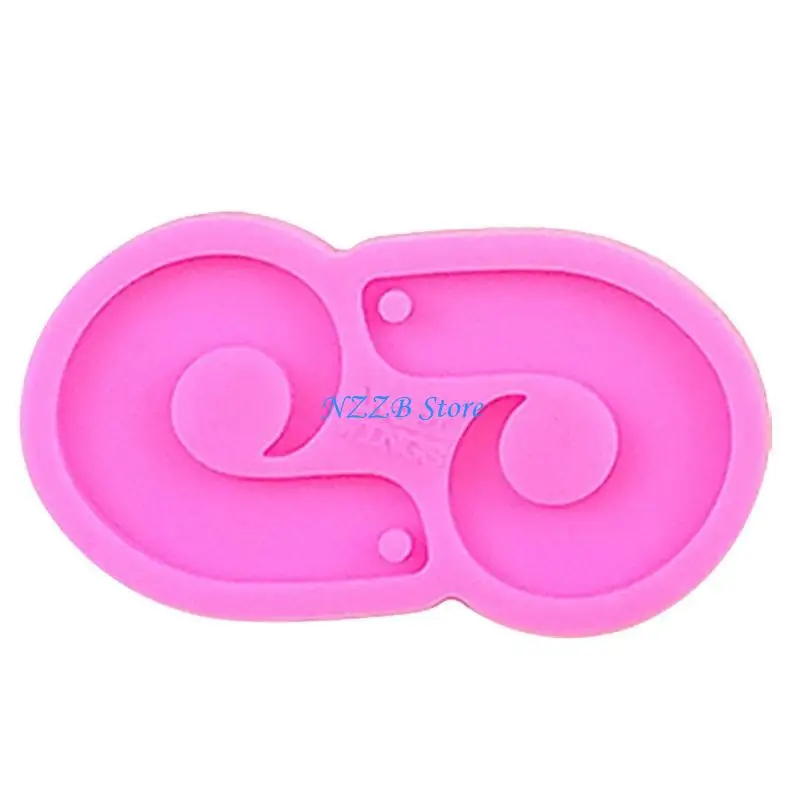 

T21F Jewelries DIY Accessories Earrings Necklace Pendants Epoxy Resin Casting Mould