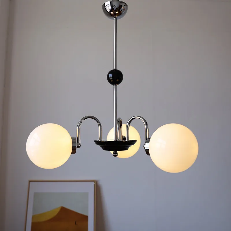 

Multiple Heads Magic Beans Ceiling Chandelier For Living Room Bedroom Kitchen High Transmittance Glass Lampshade Pendant Lamp