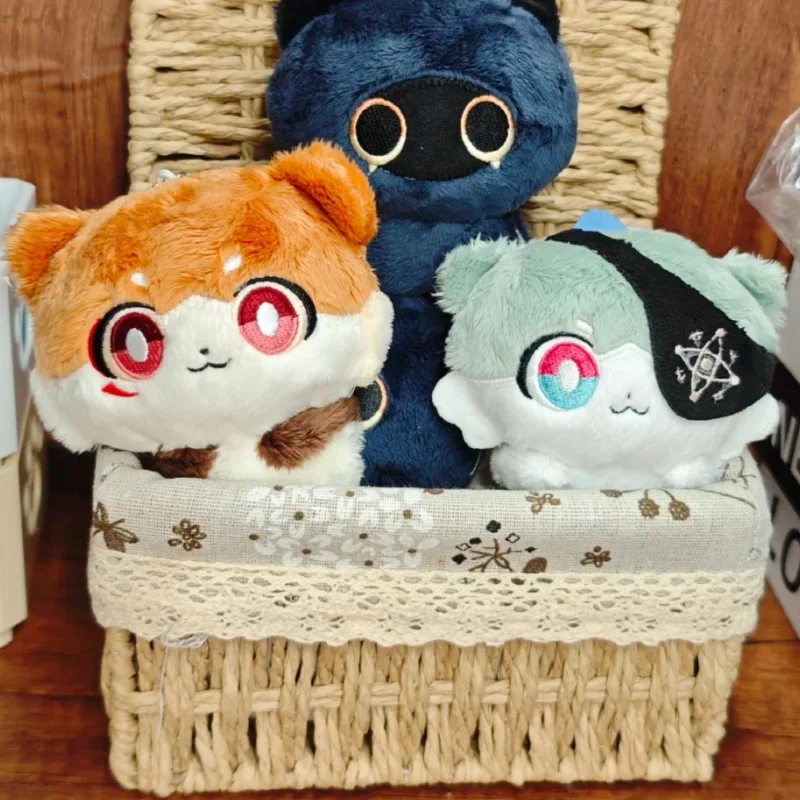 Anaxa 10cm Plush Star Rail Anime Stuffed Doll Keychain Pendant Cute Periphery Figure Decoration Toy Gift for All Ages
