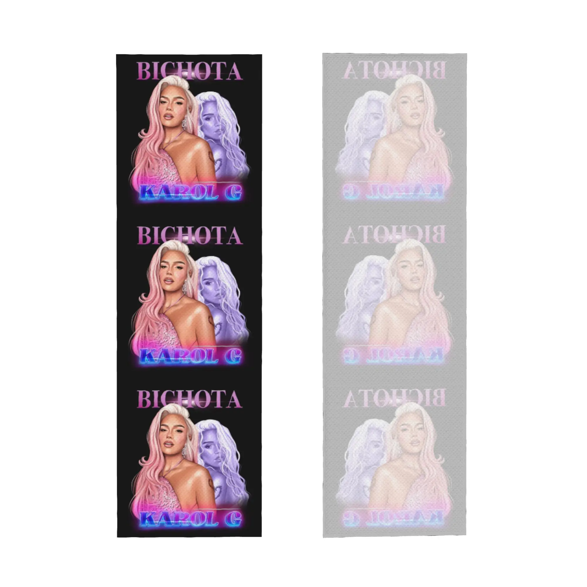 Reggae Ainger Karol G Bichota Season Towel Quick Drying  Super Soft  Fitness and Outdoor Activities Towels