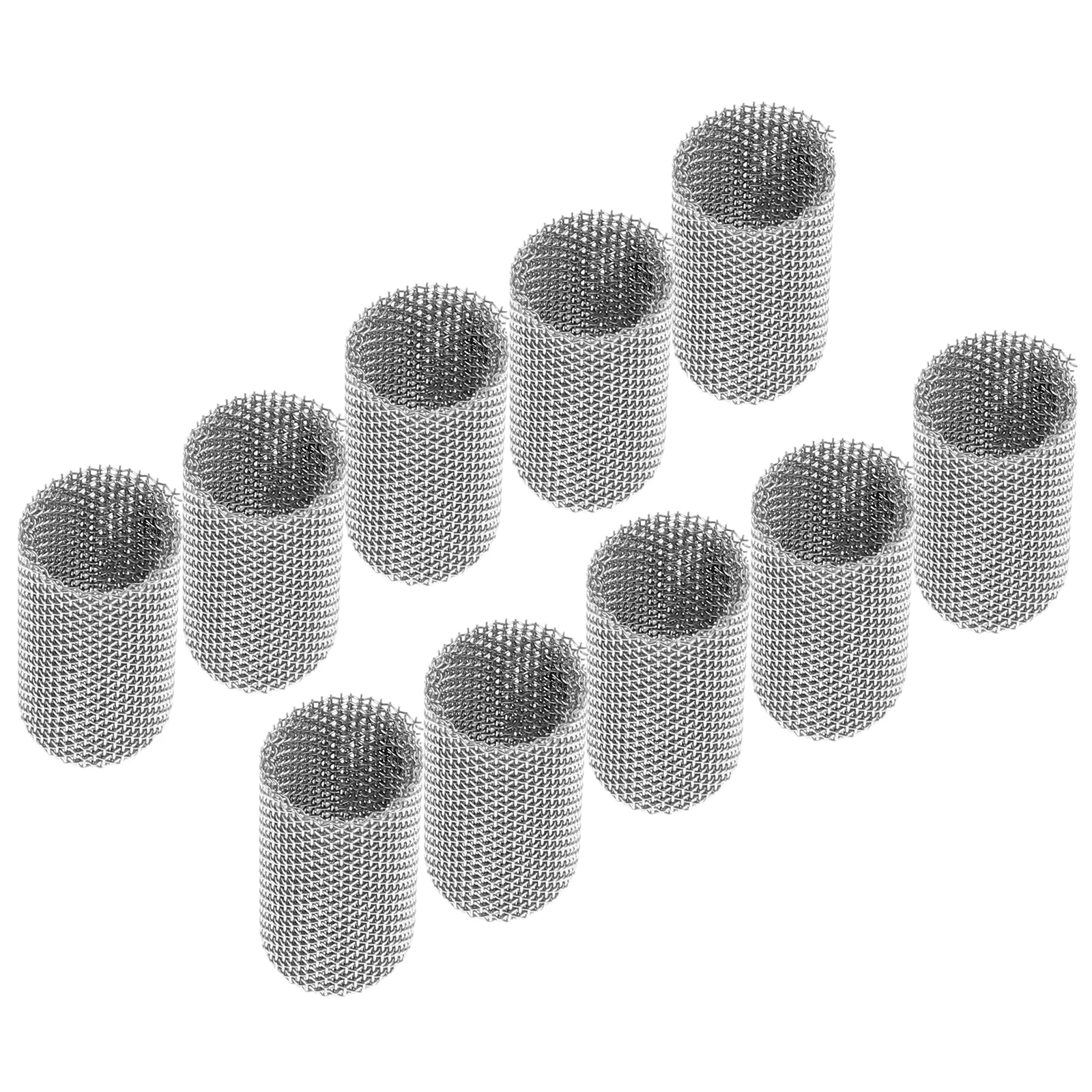 

10pcs Heater Glow Plug Screen High Efficiency Filtration High Temperature Resistant Engine Fuel Spray Filter Durable Combustion
