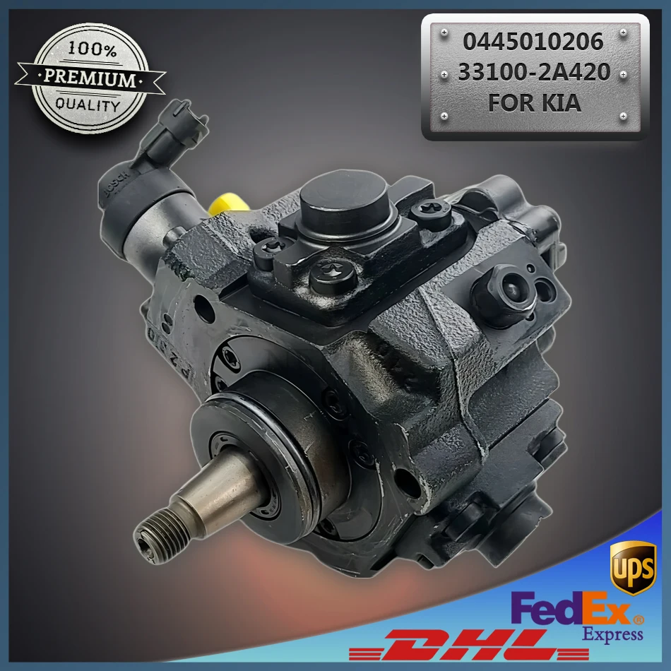 

High-Quality Fuel Pump 0445010206 33100-2A420 for Hyundai Engine D4FA D3FA Vehicle Accent Elantra i10 i20 i30 ix20