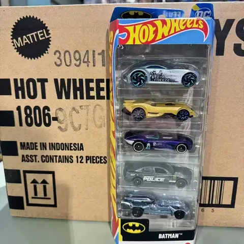 Hot Wheels 1806 5-pack set Red Bull F1 Racing-serien Supra Nissan legeringsbilar modell Hot Wheels 2025 kollektion barnleksaker 12 best sales Hot Wheels 5-pack - №6