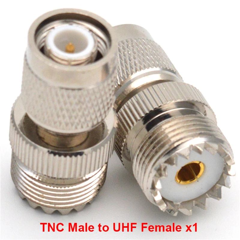 1 Stück TNC zu PL259 SO239 HF-Stecker UHF Stecker-Buchse zu TNC Buchse-Stecker Adapter Reines Kupfer Gerader Koax-Konverter – Detail 3