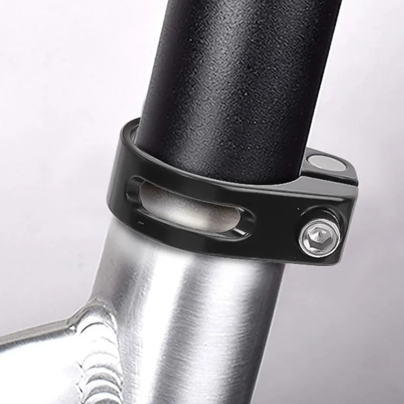 Bicycle Seatpost Clamp 45/35/15mm Seat Tube Clamp Mountain Road Bike Seat Tube Clip Aluminum Alloy Bike Saddle Seat Clamps
