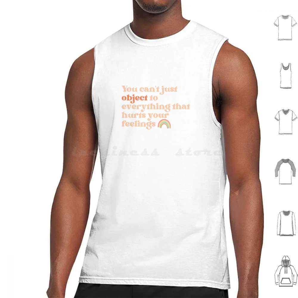 You Can't Just Object Tank Tops Vest Sleeveless Mock Trial Amta College Mock Midlands Objection Law